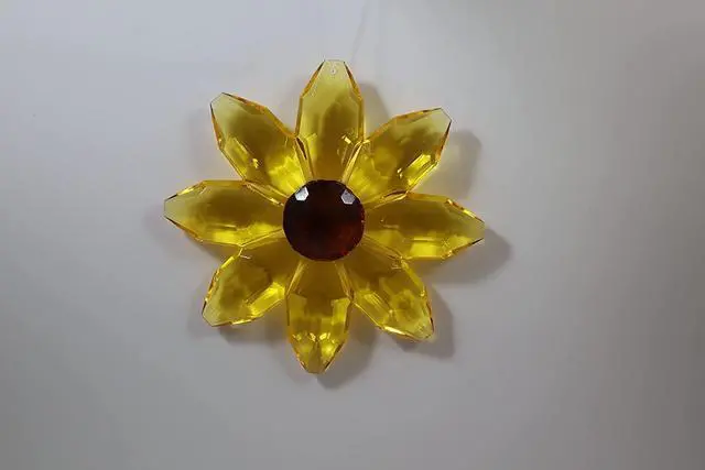 Alt view image 2 of 2 - Ganz Cheerful Sunflower Ornament Crystal Expressions Acrylic, 4.5"