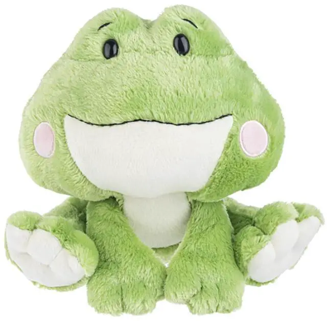 Main image of Ganz Nashies Frog Soft Plush Stuffed Animal Toy, 9"