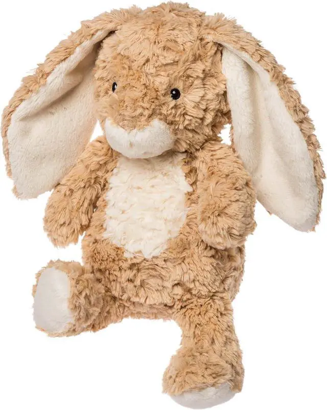 Main image of Mary Meyer Again Friends Soft Toy Plush Stuffed Animal, 11" Tan, Hugo Bunny
