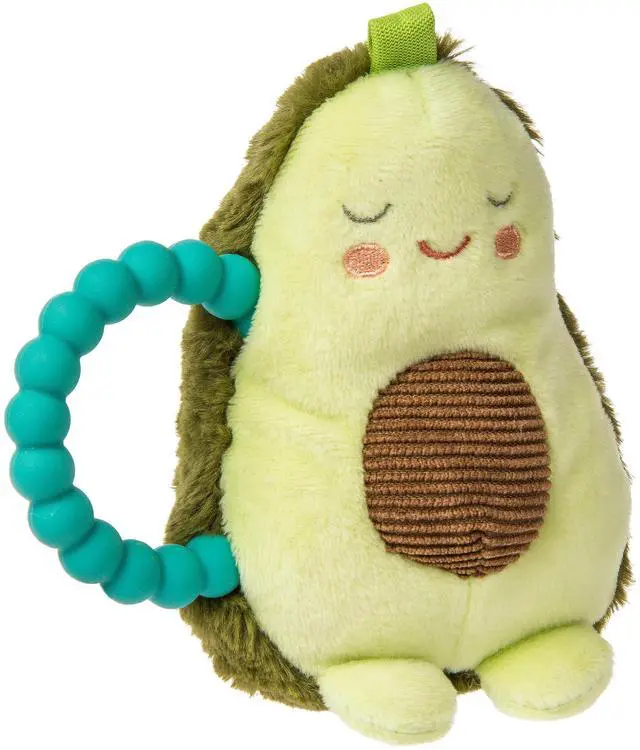 Main image of Mary Meyer Yummy Avocado Plush Toy Rattle, 6"