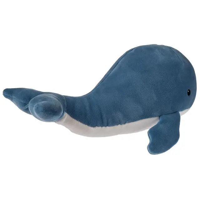 Alt view image 3 of 3 - Mary Meyer Smootheez Stuffed Animal Soft Toy, 8-Inches, Blue Whale