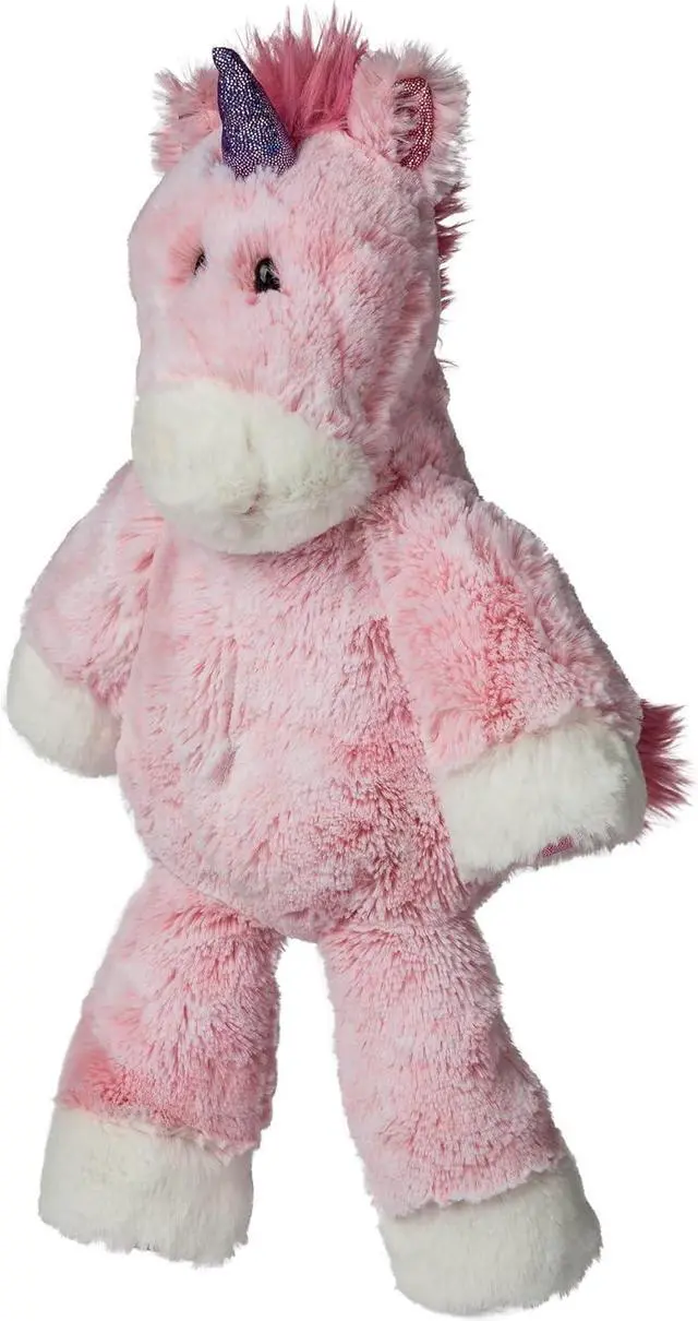 Main image of Mary Meyer Marshmallow Zoo Stuffed Animal Soft Toy, 13-Inches, Bubblegum Unicorn
