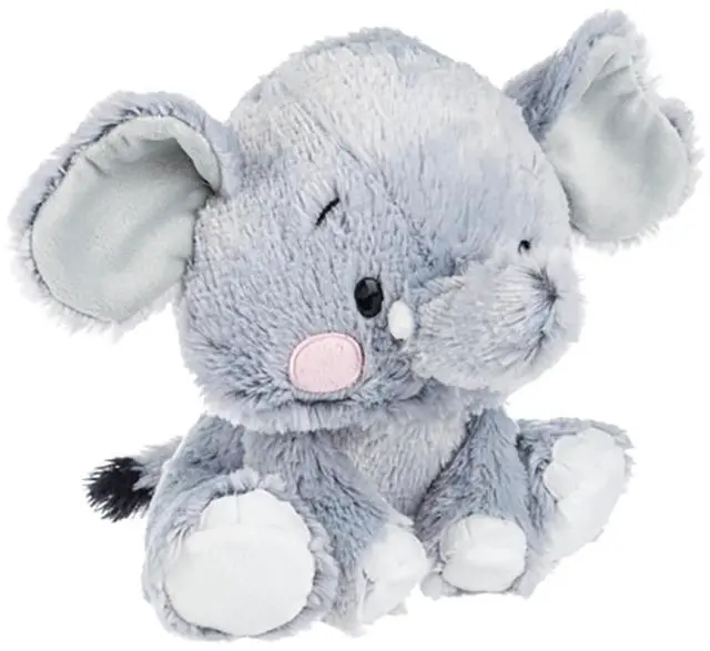 Main image of Ganz Nashies Elephant Soft Plush Stuffed Animal Toy, 9"