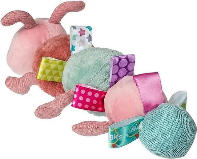 Alt view image 3 of 4 - Mary Meyer Taggies Stuffed Animal Soft Toy with Tags, 11", Camilla Caterpillar