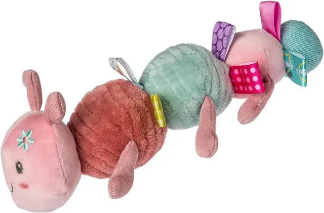 Alt view image 2 of 4 - Mary Meyer Taggies Stuffed Animal Soft Toy with Tags, 11", Camilla Caterpillar