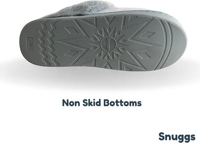Alt view image 3 of 4 - E&S Pets Pitbull Snugg Slippers for Pet Lovers - Fuzzy Memory Foam, S/M