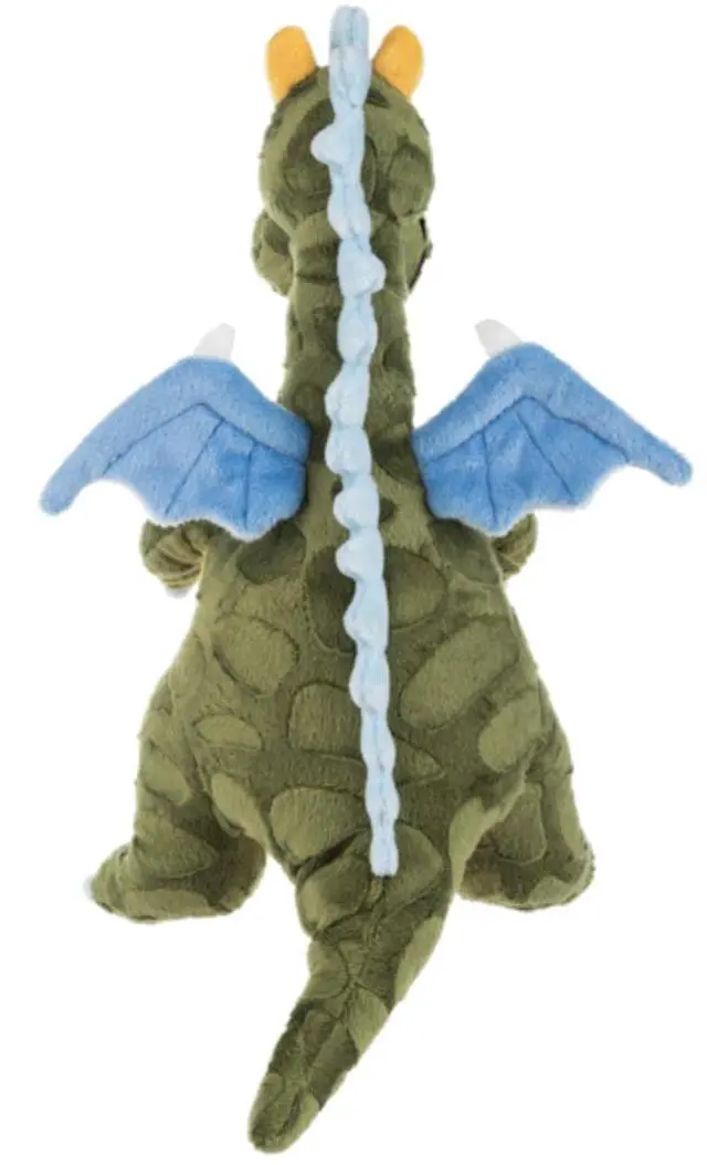 Alt view image 4 of 4 - Ganz Dream Dragon Green & Blue w Wings Plush Stuffed Animal Toy, 11" - Scales