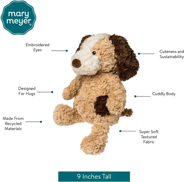 Alt view image 2 of 2 - Mary Meyer Stuffed Animal Again Friends Plush Soft Toy, 12-Inches, Puppy