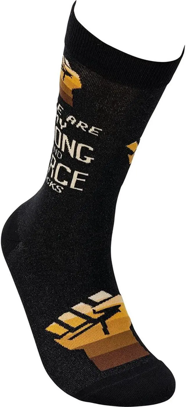 Alt view image 3 of 4 - Primitives by Kathy 113099 These are My Strong and Fierce Socks