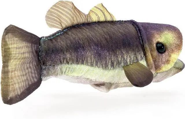 Alt view image 2 of 4 - Folkmanis Mini Largemouth Bass Finger Puppet