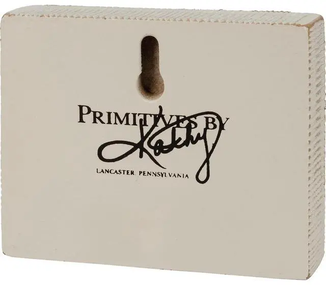 Alt view image 2 of 3 - Primitives by Kathy Block Sign-Cat Under No Circumstances Pet My Exposed Belly