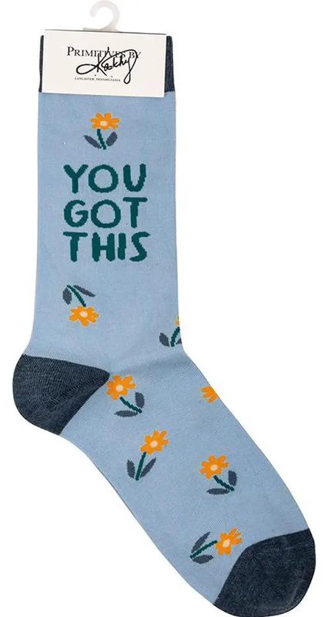 Alt view image 3 of 3 - Primitives By Kathy Socks - You Got This, One Size