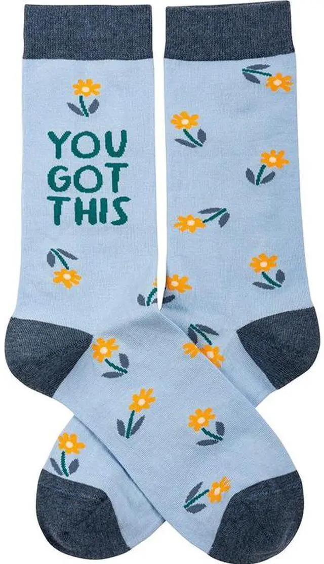 Alt view image 2 of 3 - Primitives By Kathy Socks - You Got This, One Size
