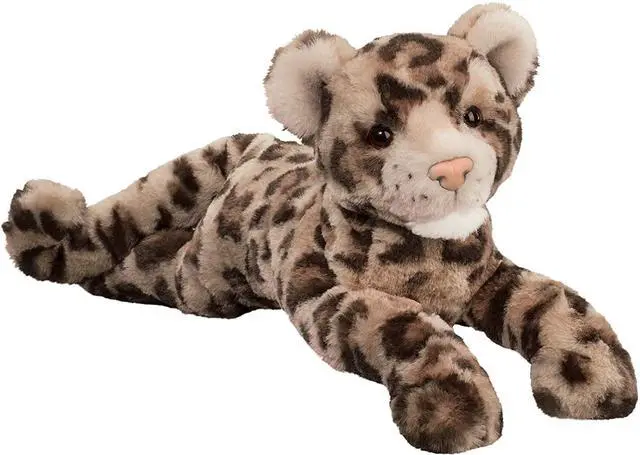 Main image of Douglas Saffron Leopard Cub Plush Stuffed Animal, 20"