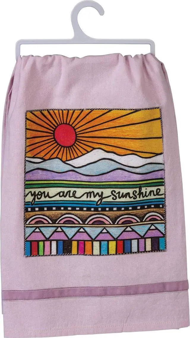 Main image of Primitives by Kathy You are My Sunshine Dish Towel