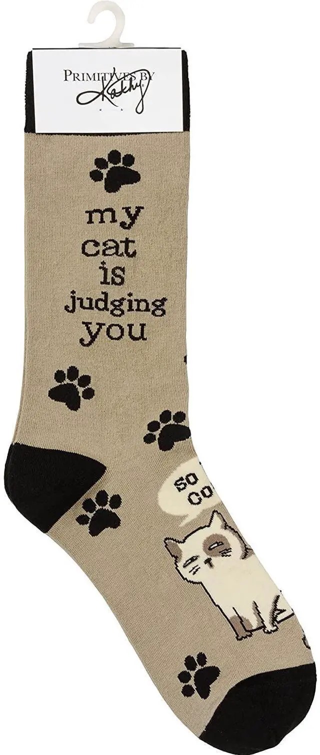 Alt view image 3 of 4 - Primitives by Kathy Socks - My Cat Is Judging You
