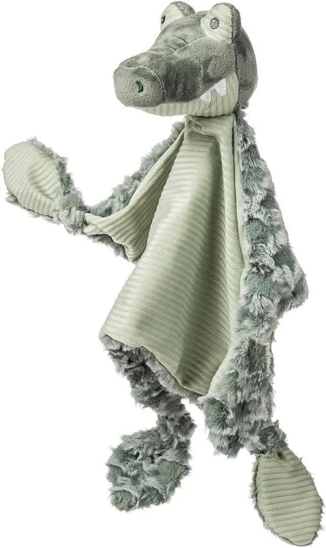 Alt view image 3 of 4 - Mary Meyer Stuffed Animal Lovey Security Blanket, 13 x 9", Afrique Alligator