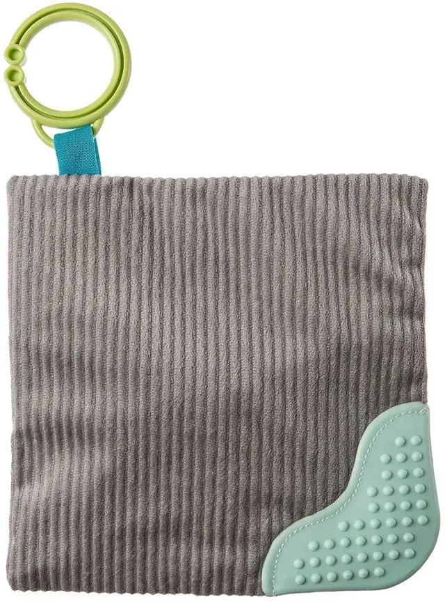 Alt view image 2 of 3 - Mary Meyer Crinkle Teether Toy with Baby Paper and Squeaker, 6 x 6-Inches, Rocky Chicken