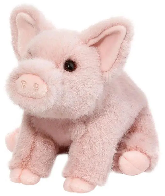 Main image of Douglas Toys Super Pinkie Soft Pig Plush Stuffed Animal, 13" long