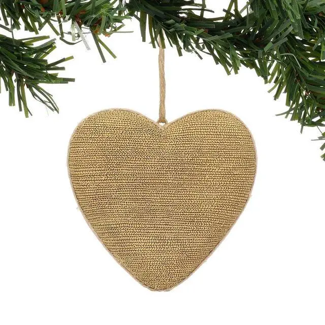 Alt view image 2 of 2 - Enesco Dog Cat Heart Ornament, Paw Prints on Your Heart