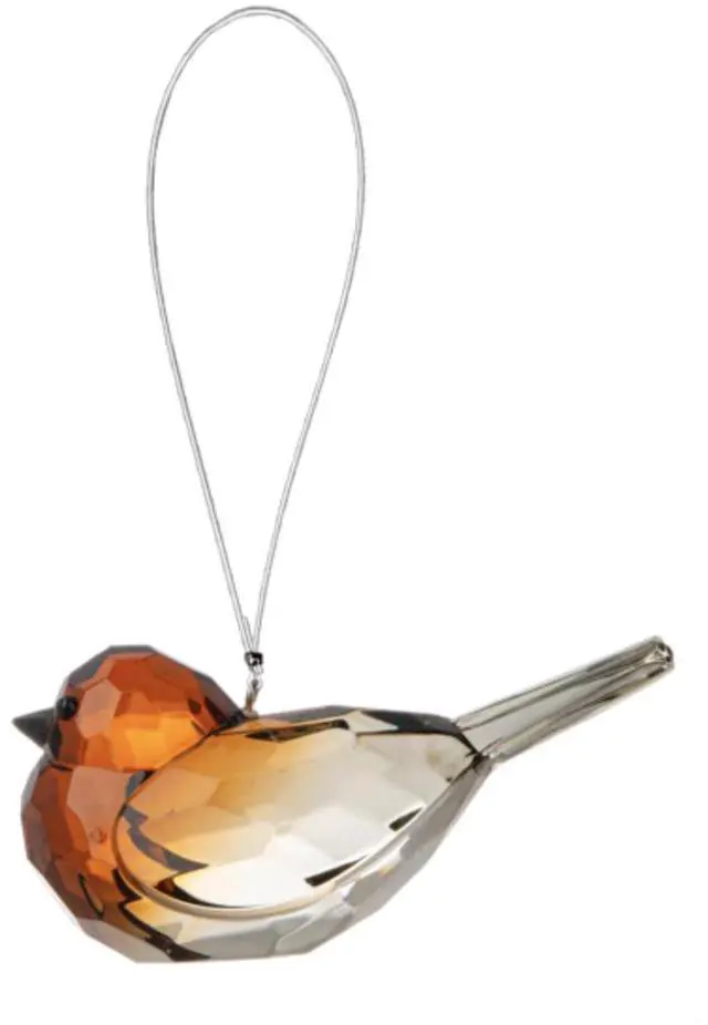 Alt view image 2 of 2 - Ganz Crystal Expressions Acrylic Sparrow Bird Ornament 1 1/2" x 3 1/4" x 1 1/2"