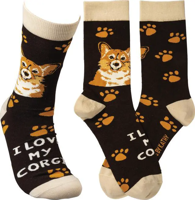 Main image of Primitives By Kathy Socks - I Love My Corgi