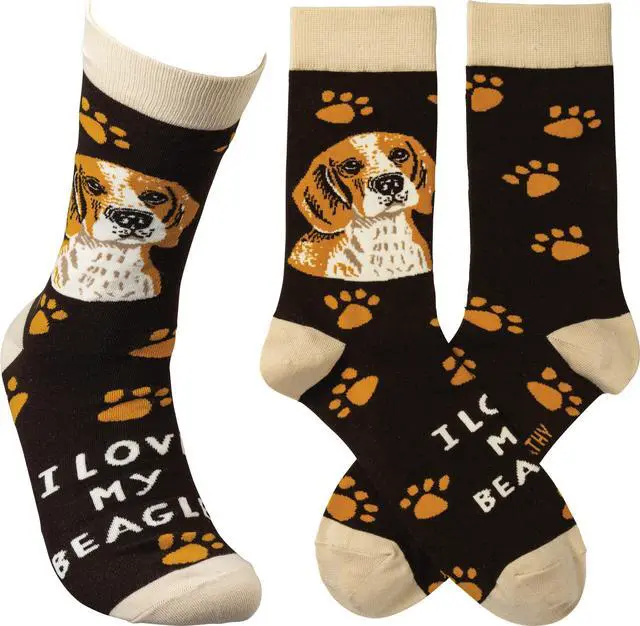 Main image of Primitives By Kathy Socks - I Love My Beagle