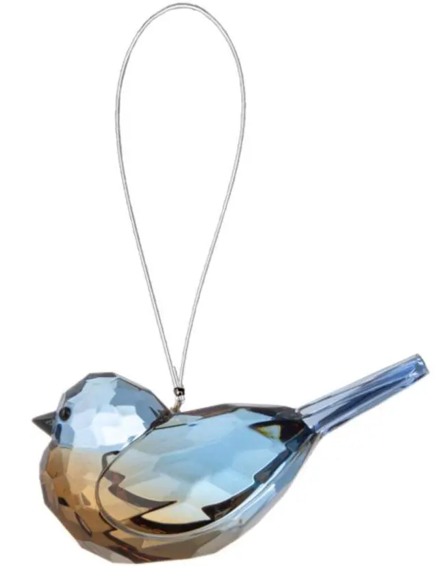 Alt view image 2 of 2 - Ganz Crystal Expressions Acrylic Eastern Blue Bird Ornament, 3 1/4"