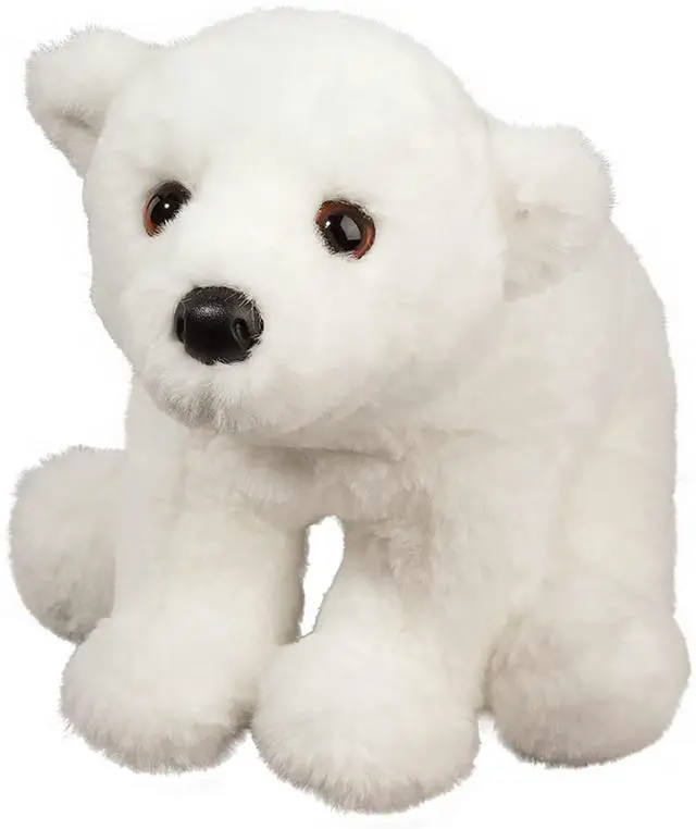Main image of Douglas Whitie Polar Bear Softie Plush Stuffed Animal, 8"