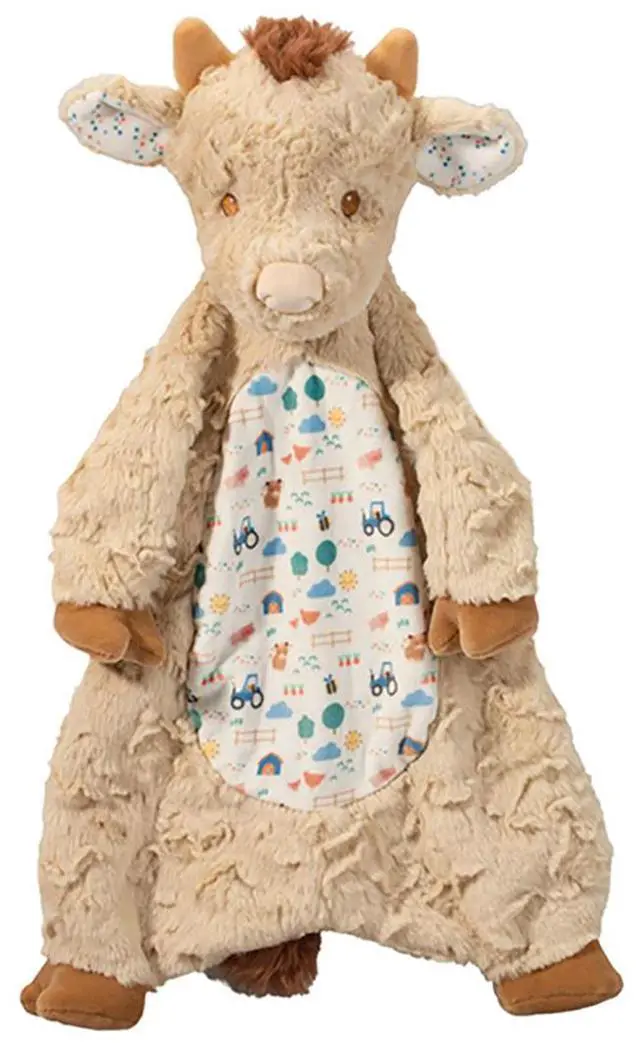 Main image of Douglas Toys Hayes Highland Cow Sshlumpie Plush Stuffed Animal Toy, 19"