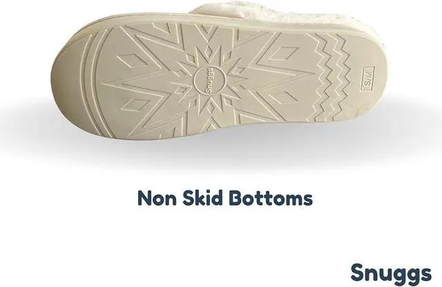 Alt view image 3 of 4 - E&S Pets Beagle Snugg Slippers for Pet Lovers - Fuzzy Memory Foam, S/M