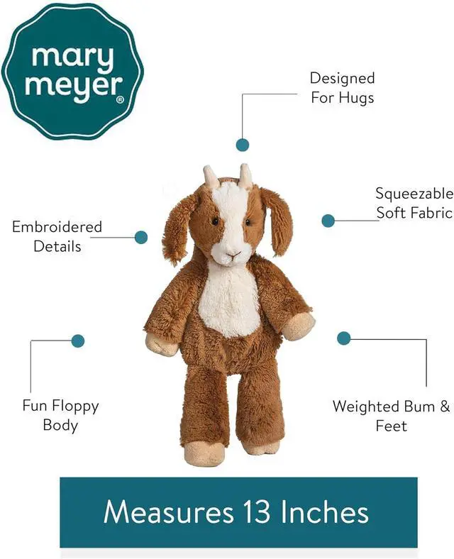 Alt view image 2 of 2 - Mary Meyer Marshmallow Zoo Stuffed Animal Soft Toy, 13-Inches, Gabby Goat