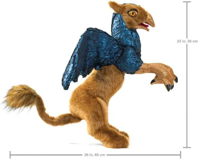 Alt view image 2 of 4 - Folkmanis Griffin Hand Puppet, 22"