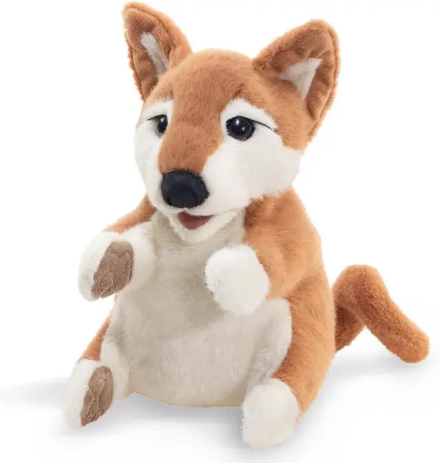 Main image of Folkmanis Shiba Inu Puppy Hand Puppet, 10"