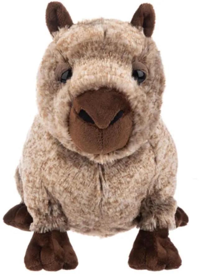 Alt view image 2 of 3 - Hands on Ganz Tan Chico Capybara Plush Stuffed Animal Toy, 10"
