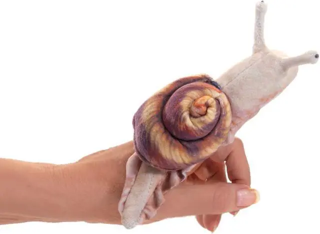 Alt view image 3 of 4 - Folkmanis Mini Snail Finger Puppet