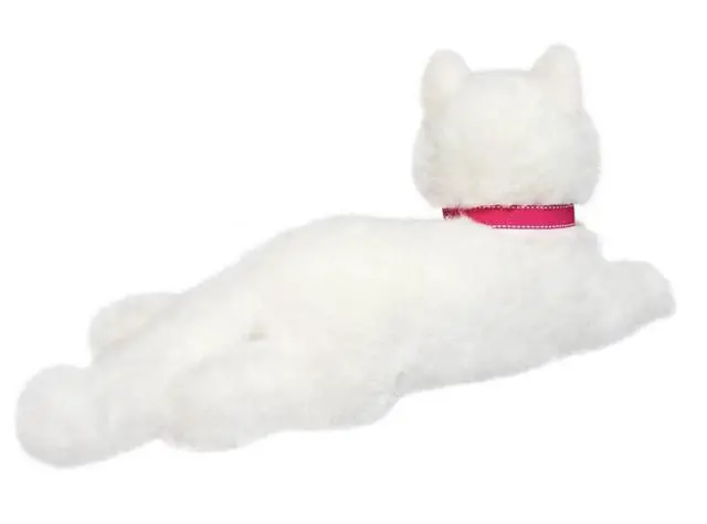 Alt view image 3 of 3 - Douglas Cuddle Toys Alba White Cat Plush Stuffed Animal, 15"