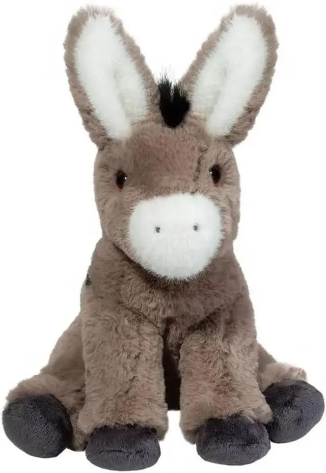 Alt view image 2 of 3 - Jackie Donkey Plush Stuffed Animal Toy, 11 inches