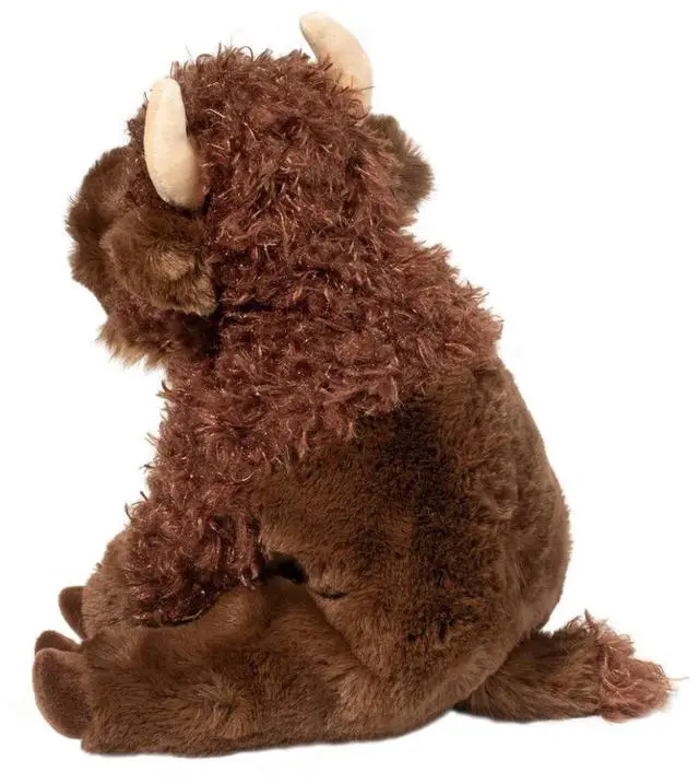 Alt view image 3 of 4 - Douglas Buffie Soft Buffalo Plush Stuffed Animal, 11" long