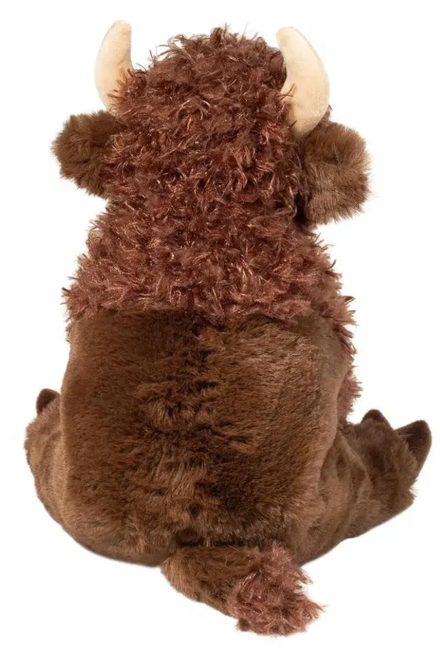Alt view image 4 of 4 - Douglas Buffie Soft Buffalo Plush Stuffed Animal, 11" long