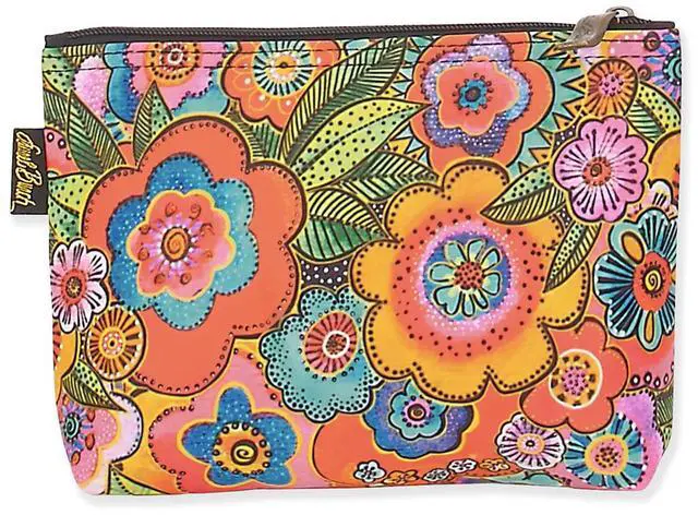 Main image of Sun N Sand Laurel Burch Blooming Floral Wristlet, 8' x 1" x 5.5"