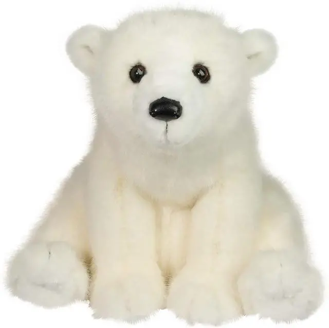 Main image of Douglas Ursus Polar Bear Plush Stuffed Animal, 16" sitting