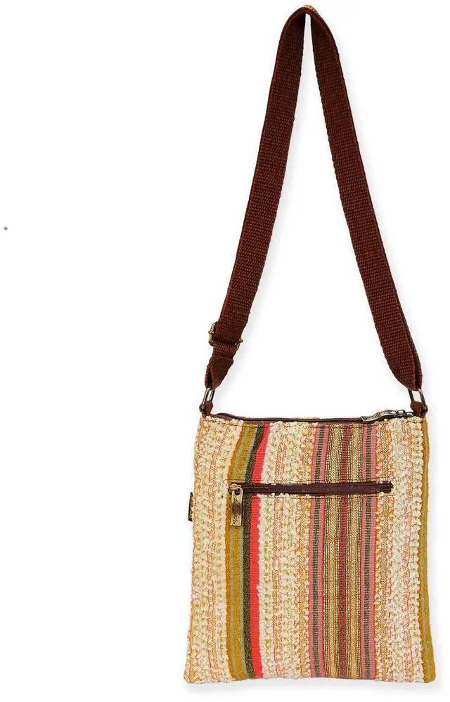 Alt view image 3 of 3 - Laurel Burch Rushia & Rusty Horses Small Crossbody Bag, 7.5" x 10"