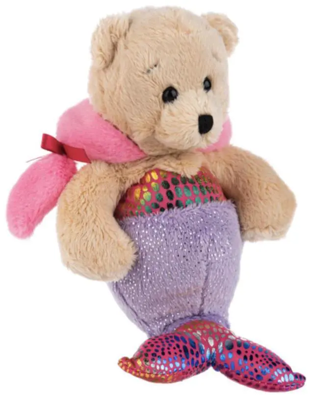 Alt view image 3 of 3 - Ganz Wee Bears Mermaid Costume Plush Stuffed Animal Toy, 6"