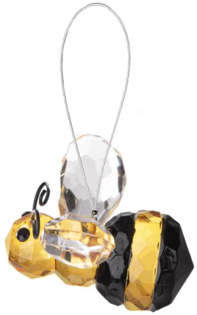 Alt view image 2 of 3 - Crystal Expressions Ganz Acrylic Honey Bee Ornament, 2.5 inches