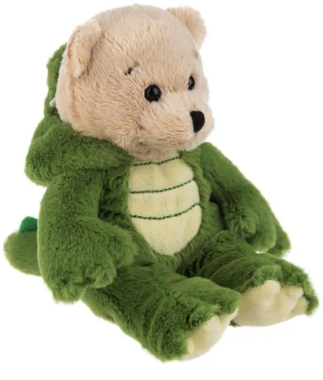 Alt view image 3 of 3 - Ganz Wee Bears Alligator Costume Plush Stuffed Animal Toy, 6"