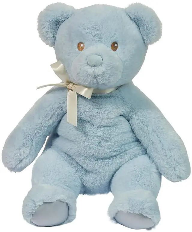Main image of Douglas Sonny Blue Baby Boy Teddy Bear Plush Stuffed Animal, 10.5" sitting