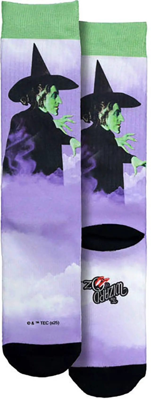 Main image of Spoontiques Wicked Witch Crew Socks - SHOE SIZE (5-10 Men) (7-12 women)