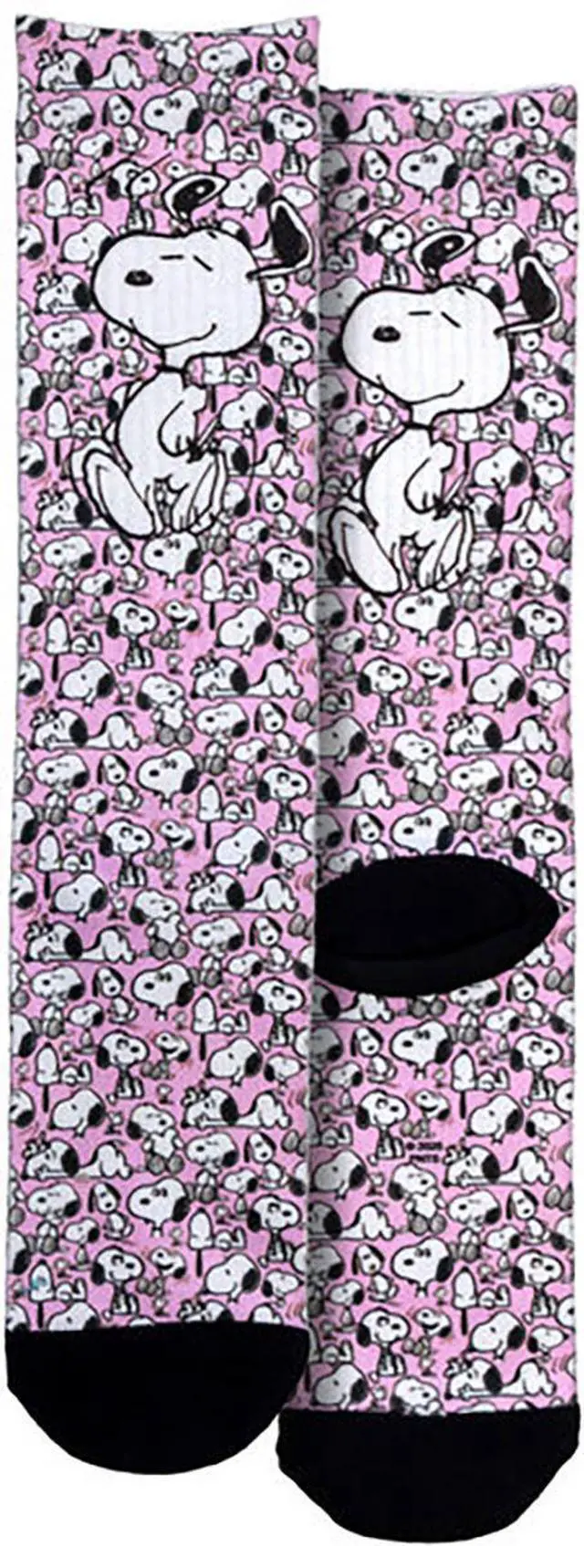 Main image of Spoontiques Peanuts Snoopy Crew Socks - SHOE SIZE (5-10 Men) (7-12 women)