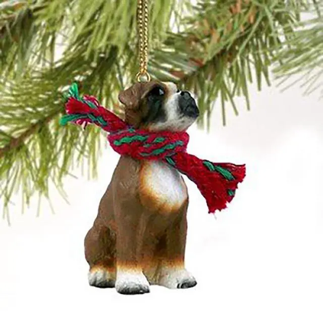 Main image of Conversation Concepts Boxer Fawn W/Uncropped Ears Original Ornament